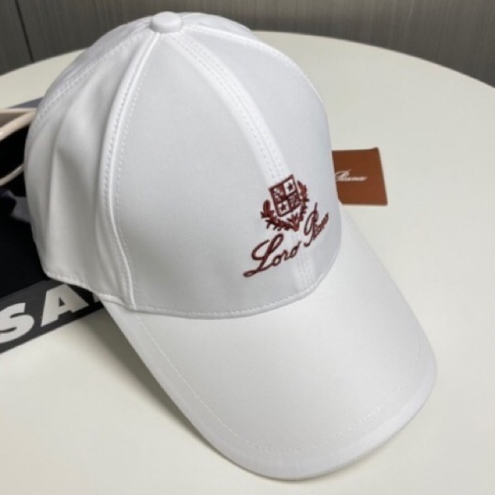 Everyday Essential Loro Piana White Hat - Picture 3 of 6